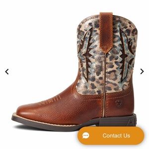 Ariat Toddler Girls Western Boot Size 8 -New Tags On